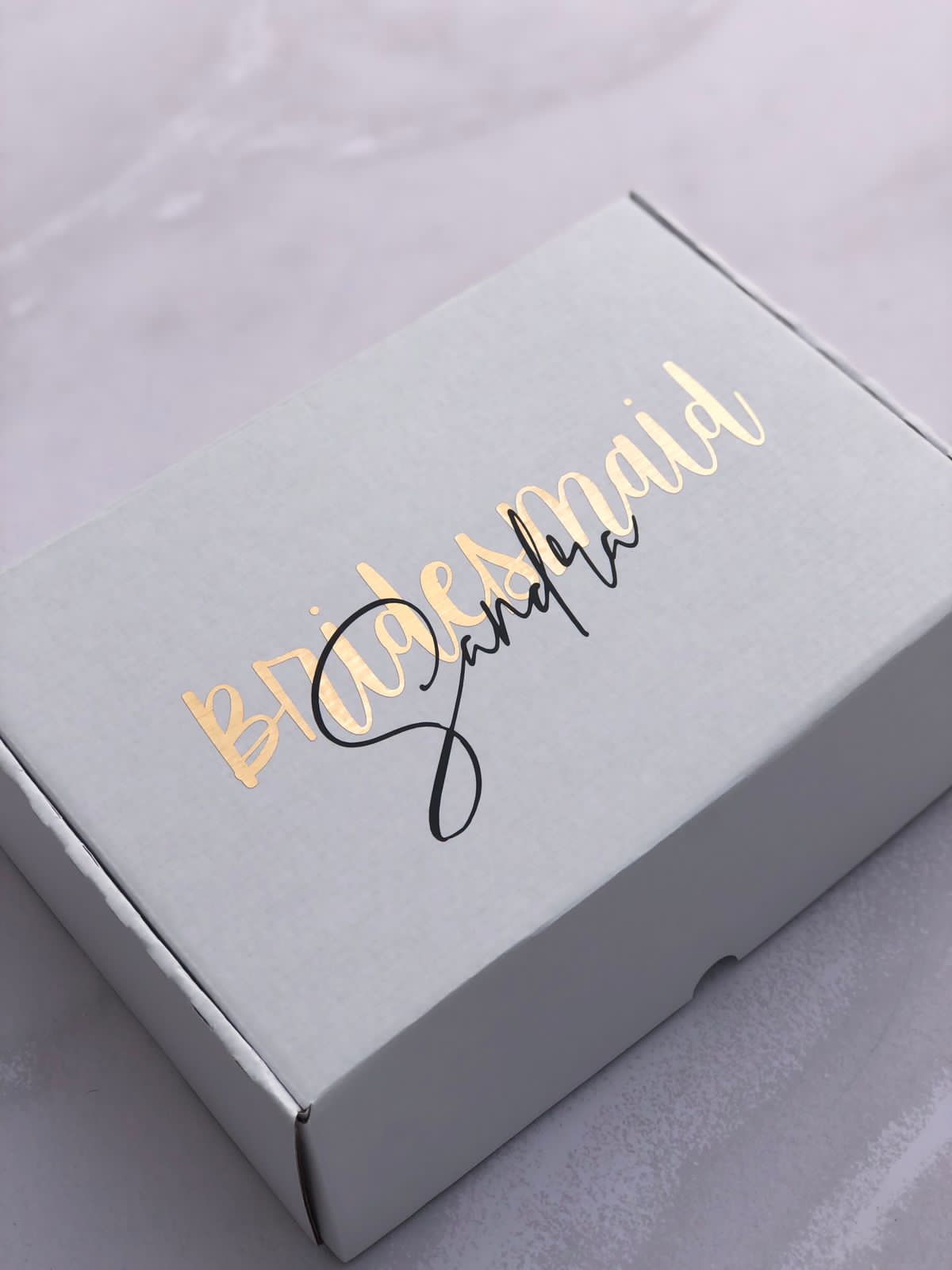Caja sencilla Personalizada