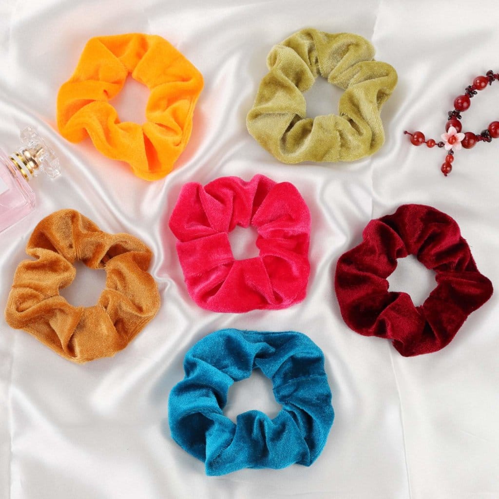Surtido Scrunchies Terciopelo