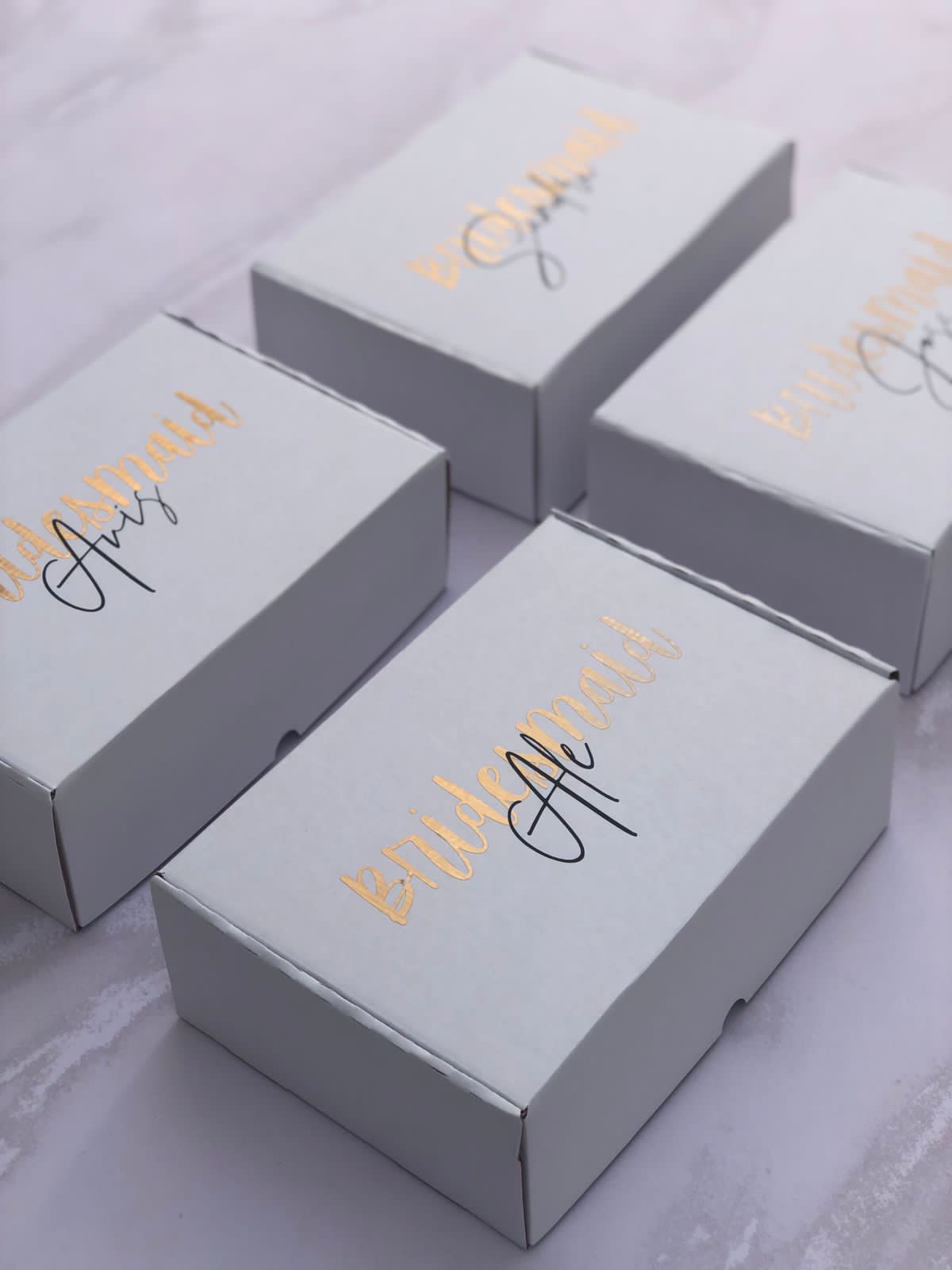 Caja sencilla Personalizada