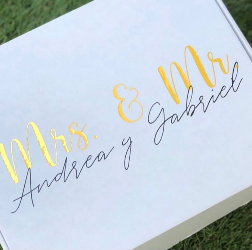 Caja sencilla Personalizada